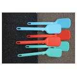 6 Silicone Spatulas...