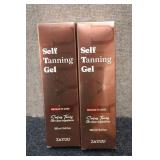 2 Bottles of ZAYUU Self Tanning Gel...