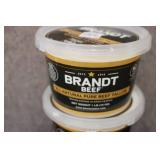 3-1lb Tubs of BRANT ALL NATURAL PUR...