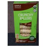 32 Pack of Crunchy Rollers Organic ...