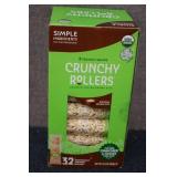 32 Pack of Crunchy Rollers Organic ...