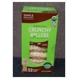 32 Pack of Crunchy Rollers Organic ...