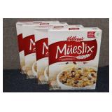 4 Boxes of Kellogg