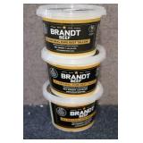 3-1lb Tubs of BRANT ALL NATURAL PUR...