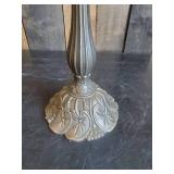 Gorgeous Vintage Stained Glass Desk Lamp  Vibrant Color Solid Condition