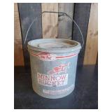 Vintage Old Pal Minnow Bucket with Insert - Nice!