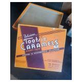 Vintage Peter Paul Candy bar Boxes and Band Aid tins