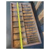 Vintage Printers Lead Drawer