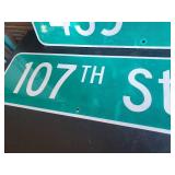 3 Metal Road Signs