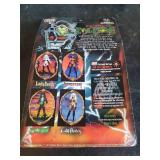 Collectible 2 Todd McFarlan Toys Brain Drain, Smuggler and one Brian Pulidos Evil Ernie