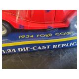 Die Cast 1934 Ford Coupe Replica Car
