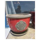 4 Large Heavy Duty Ceramic Planter Pots