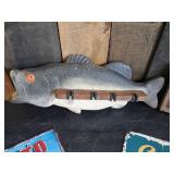Fishing Sign and Wall Décor. Snarky tin Signs Fishing Pole Wall hanging holder and more