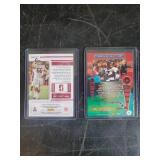 Authentic Autographed Harrison Phillips and John Elway Sports Cards