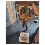 Large Beautiful Antique West German Coo-Coo Clock With Deer Hunting Theme