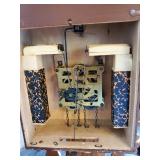 Large Beautiful Antique West German Coo-Coo Clock With Deer Hunting Theme