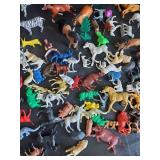 Large Lot of Vintage and Newer Animals of various Kinds, Sizes, and Colors