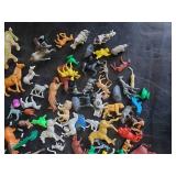 Large Lot of Vintage and Newer Animals of various Kinds, Sizes, and Colors