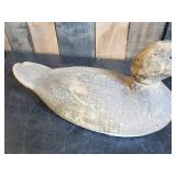 Vintage Mason Wooden Duck Decoy