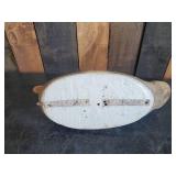 Vintage Mason Wooden Duck Decoy
