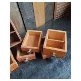 Lot of Vintage Wooden Drawers some with dividers great for smalls Nice Collection!!
