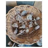 Vintage Caster Wheels of different sizes and styles
