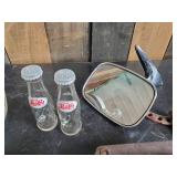 Mixed Lot of Vintage Items Tools, Horseshoes Jar and much more