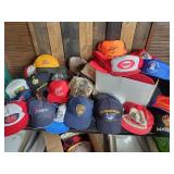 Large Lot of Vintage Farm/Trucker Hats of various Styles and Brands