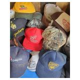 Large Lot of Vintage Farm/Trucker Hats of various Styles and Brands