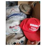 Large Lot of Vintage Farm/Trucker Hats of various Styles and Brands