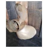 Heavy Vintage Brass Boat Propeller Great Display piece for the Cabin!!