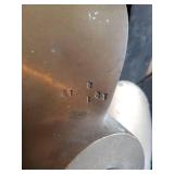 Heavy Vintage Brass Boat Propeller Great Display piece for the Cabin!!