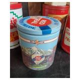 Vintage Kitchen Tin Lot of Various Flavors and Sizes