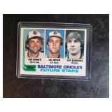 Cal Ripken Rookie Card!! Baltimore Orioles Future Stars Topps Sports Card