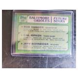 Cal Ripken Rookie Card!! Baltimore Orioles Future Stars Topps Sports Card