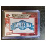 Washington Bryce Harper Fathers Day Sports Card