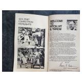 Various Vintage Sports Collectables,  Autographed Doug Mientkiewicz Baseball (Recorded the final out in World Series!), Baseball Stars of 1962, and more