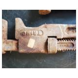 3 Pipe Wrenches 2 marked Trimo from Timont Manufacturing Co.