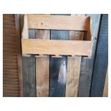 Wine Décor Lot with cork holders and Wine Shelf/Glass holder