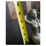 Solid Cast Iron Mermaid New