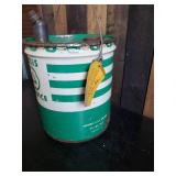 Awesome Cities Service 5 gallon Metal Can with Spout and wooden handle