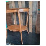 Beautiful antique Wooden Side Table in solid sturdy condition
