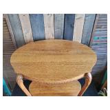 Beautiful antique Wooden Side Table in solid sturdy condition
