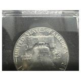 1963-D Silver Franklin Half Dollar Marked BU When Purchased 1963-D Silver Franklin Half Dollar Marked BU When Purchased