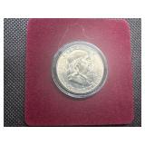 1952-D Brilliant Uncirculated Silver Franklin Half Dollar 1952-D Brilliant Uncirculated Silver Franklin Half Dollar