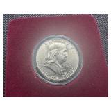 1962-D Brilliant Uncirculated Silver Franklin Half Dollar 1962-D Brilliant Uncirculated Silver Franklin Half Dollar