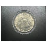 1962-D Brilliant Uncirculated Silver Franklin Half Dollar 1962-D Brilliant Uncirculated Silver Franklin Half Dollar