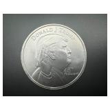 BU One Ounce .999 Silver Donald J. Trump "45th President" Round BU One Ounce .999 Silver Donald J. Trump "45th President" Round