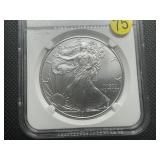 2011-S 1 Oz. Silver American Eagle Early Releases NGC MS69 2011-S 1 Oz. Silver American Eagle Early Releases NGC MS69
