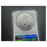 2011-S 1 Oz. Silver American Eagle Early Releases NGC MS69 2011-S 1 Oz. Silver American Eagle Early Releases NGC MS69